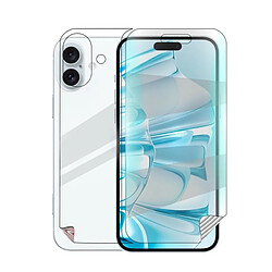 Kit De Film Hydrogel À Couverture Complète Avant Et Arrière Phonecare Compatible avec Apple iPhone 16 - Transparent