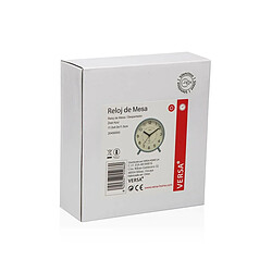 Avis Horloge de table Versa Zeal Bleu Plastique 5,4 x 11,8 x 11 cm