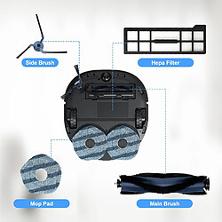 INF Kit d'accessoires pour aspirateur robot Eufy X10 Pro Omni