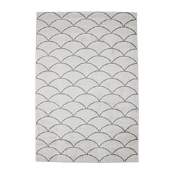 Thedecofactory VENISE - Tapis motif rosace ethnique écru 133x190 