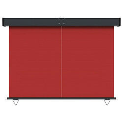 Acheter vidaXL Auvent latéral de balcon 145x250 cm Rouge