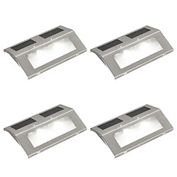 vidaXL Lampes d'escalier 4 pcs