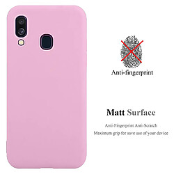 Cadorabo Coque Samsung Galaxy A40 Etui en Rose