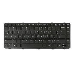 Clavier D'ordinateur Portable Avec Cadre Pour HP 640 645 G1 G1 Black US Layout