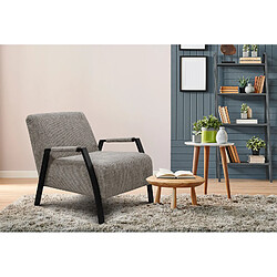 Courtois Laville Fauteuil fixe tissu beige - Kobe