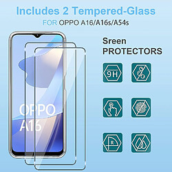 Avis Verres Trempes X2 Pour Oppo A54s / A16S / A16 Little Boutik®