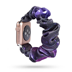 Bracelet en PU sangle de banque de tissu d'impression style P pour votre Apple Watch Series 5/4 44mm/Series 3/2/1 42mm