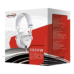 Casque Prodipe 3000W - blanc