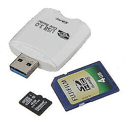 Universal Lecteur de carte mémoire USB3.0 pour SD SDHC SDXC MMC Micro SD T-Flash