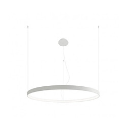 Luminaire Center Plafonnier LED intégré Rio Integrated Acier blanc 1 ampoule 150cm