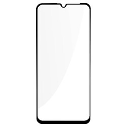 Avizar Verre Trempé pour Samsung Galaxy A14 4G et 5G Dureté 9H Anti-traces Contour Noir