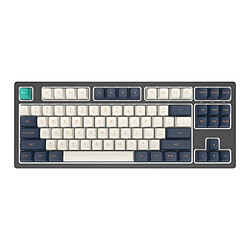 Dark Project / KD87B LTD Aluminum / Black & Cloud Grey - Gateron Cap Teal RGB (ENG)