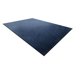 Avis RUGSX Tapis VISCO bleu foncé 10 peluche, IMITATION FOURRURE DE LAPIN 140x190 cm