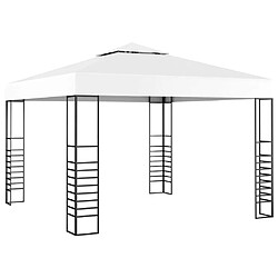 Maison Chic Tonnelle | Pergola de jardin 3 x 3 m Blanc -GKD60121