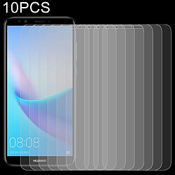 Wewoo 10 PCS 0.26mm 9H 2.5D Film en verre trempé pour Huawei Enjoy 8 / Honor 7C