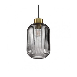 Ideal Lux Suspension design Mint-3 Verre Fumé 1 ampoule 36cm