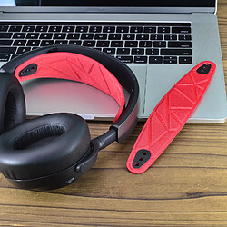 INF Bandeau pour SteelSeries Arctis Nova Pro/7P/7X Red