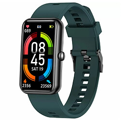 Bracelet Connecté Vert Foncé Rubicon Tracker Sport Gestion et Notifications