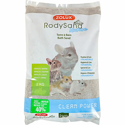 ZOLUX Terre à bain pour chinchillas 2 kg.