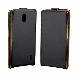 Wewoo Housse Coque Etui en cuir Business Style TPU à bascule verticale avec fente pour carte Nokia 1Plus noir