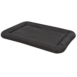 vidaXL Matelas pour chiens Taille L Noir