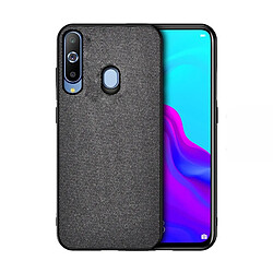 Wewoo Coque Souple Housse de protection en tissu antichoc PC + TPU pour Galaxy A70 noir