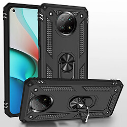 Coque en TPU Anti-chute hybride avec béquille noir pour votre Xiaomi Redmi Note 9 5G/Redmi Note 9T 5G