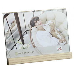 Ac-Deco Cadre photo en bois - Walther Simplicity - 11,5 x 15 cm - Beige