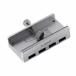 Acheter Hub USB Orico ALL-USB3-HUB-4-CLIP Argenté