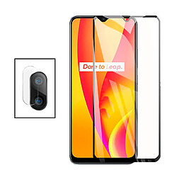 PHONECARE Kit Film Caméra Arrière + Film de Verre Trempé 5D Full Cover pour Samsung Galaxy A10