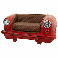 Canapé Alexandra House Living Marron Rouge Voiture 68 x 68 x 157 cm