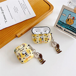 Avis GUPBOO Airpods Coque Housse Étui Protecteur Compatible pour AirPods 3-Pendentif dessin animé mignon Snoopy