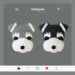 GUPBOO Airpods Coque Housse Étui Protecteur Compatible pour AirPods 3-dessin animé mignon chien fille