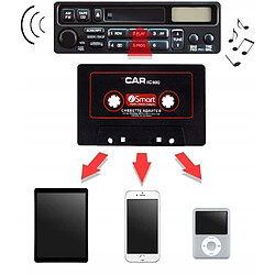 GUPBOO Cassette Adaptateur Transmetteur Radio CD MP3 Prise AUX,JL179 pas cher