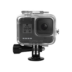 Avis Caméra New Sports boîtier étanche Shell Case plongée 60M pour Go-Pro 8 Noir