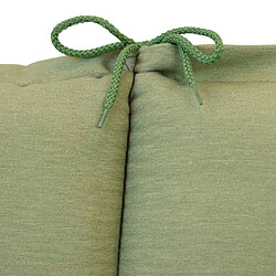 Avis Madison Coussin de chaise à dossier haut Panama 123x50 cm Vert sauge