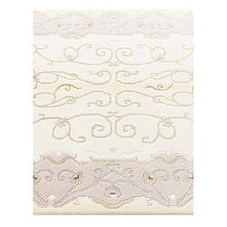 Vidal Tapis de laine 191x124 beige Darya pas cher