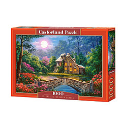 Castorland Puzzle 1000 pièces : Cottage sous la lune