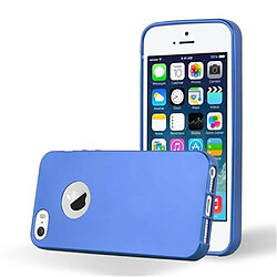 Cadorabo Coque iPhone 5 / 5S / SE 2016 Etui en Bleu