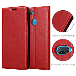 Cadorabo Coque Oppo A12 Etui en Rouge pas cher