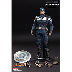 Hot Toys MMS242 - Marvel Comics - Captain America : The Winter Soldier - Captain America Stealth S.T.R.I.K.E. Suit Version