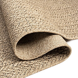 Acheter vidaXL Tapis ZIZUR 200x200 cm aspect de jute intérieur et extérieur