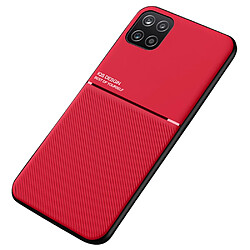 Coque en TPU + PU antichoc rouge pour votre Samsung Galaxy A22 5G (EU Version)