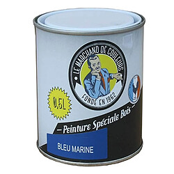 Peinture Spécial Bois - Satinée - Bleu marine - 0.5 L - ONIP