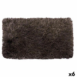 Gift Decor Tapis Gris Coton Polyester 50 x 2 x 80 cm (6 Unités)