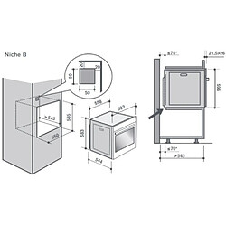 Acheter Four intégrable multifonction 73l 60cm a+ pyrolyse inox - dop8360a - DE DIETRICH