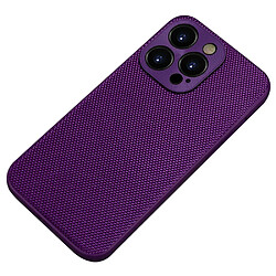 Coque en TPU + nylon anti-chute, flexible pour votre iPhone 14 Plus - violet