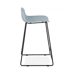 Avis Kokoon Design Tabouret de bar design SLADE MINI BLUE 49x53x85 cm