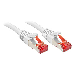 Lindy RJ-45 Cat.6 S/FTP 7.5m câble de réseau Blanc 7,5 m Cat6 S/FTP (S-STP)