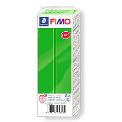 Pâte Fimo 454 g Soft Vert tropical 8021.53 - Fimo